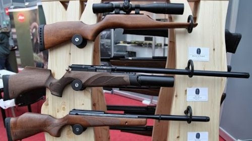Выставка оружия и охотничьего снаряжения.