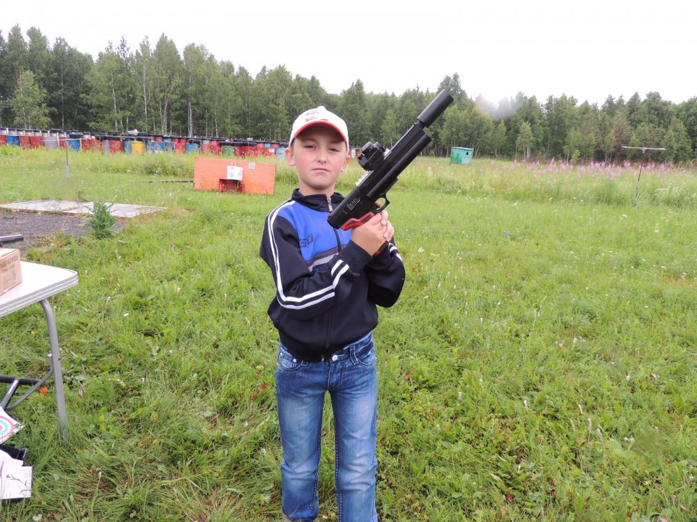 На празднике Мой стрелок!