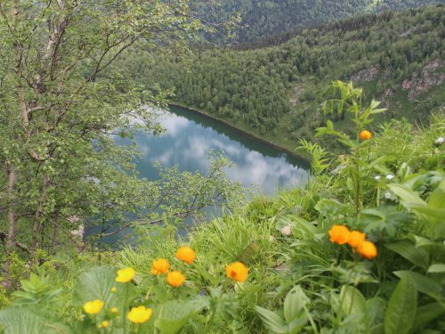 озеро Духов. Алтайский край.