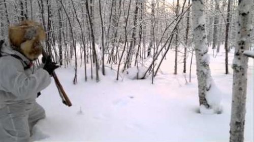 Маневр на лунку с тетеревом