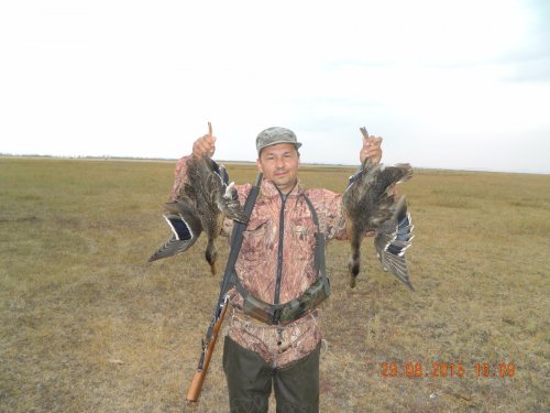С дуплета в лет.