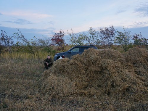 Маскируем палатку