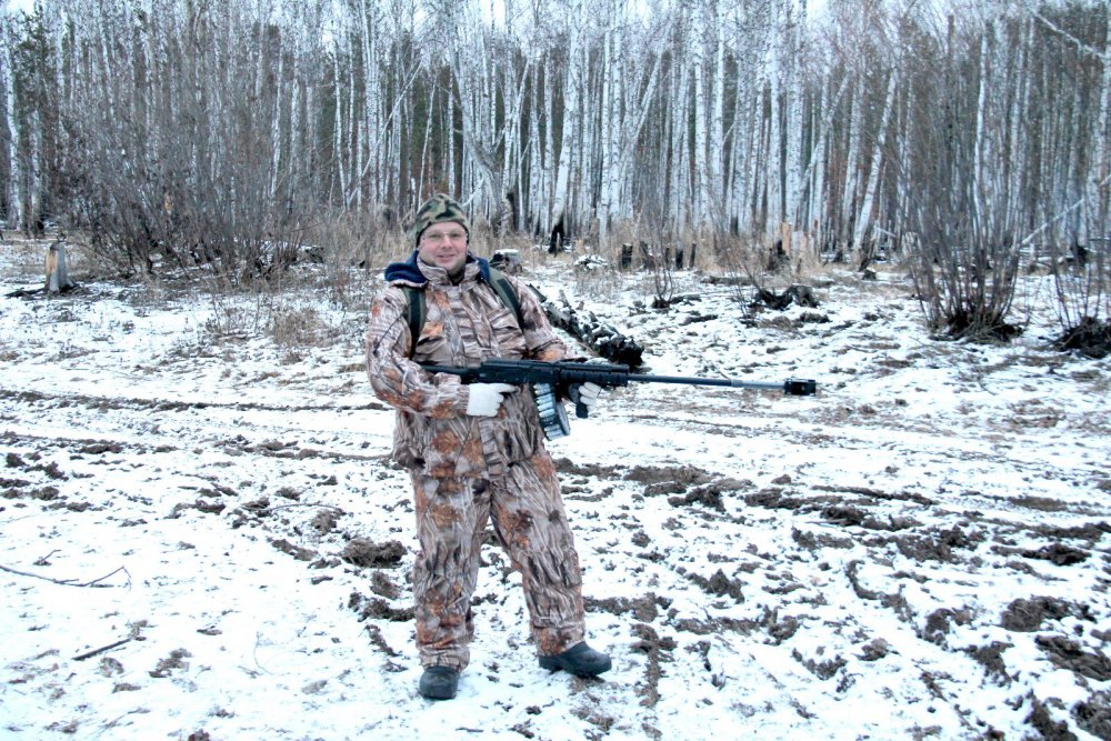 На МЕДВЕДЯ пулемет!
