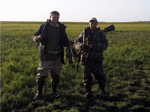 Я и новоиспеченный ОХОТНИК