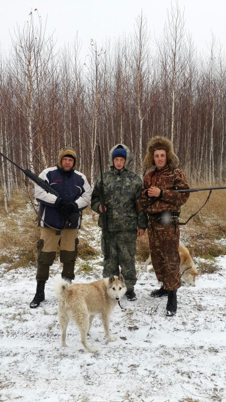 Выход с друзьями на охоту всегда радость!!!