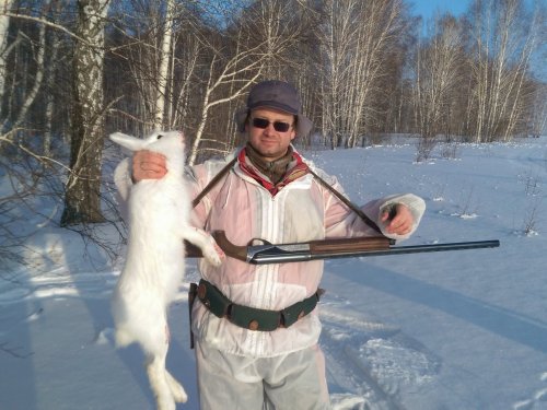 Зайчишка под закрытие (09.01.2016 г.).