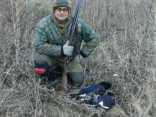 Два косача с одного выстрела)))