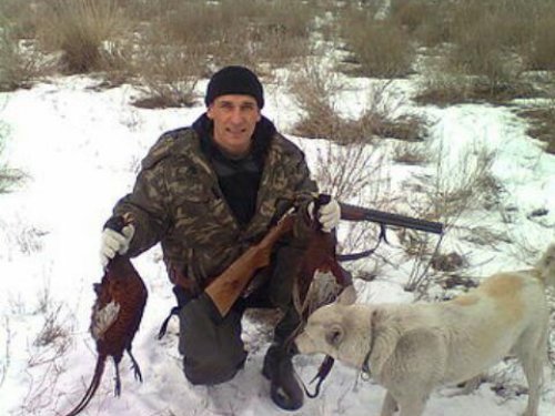 Вот она добытчица.