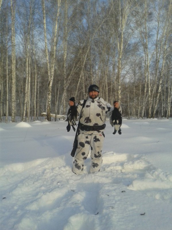 Тетерев на лунках 20.02.2016