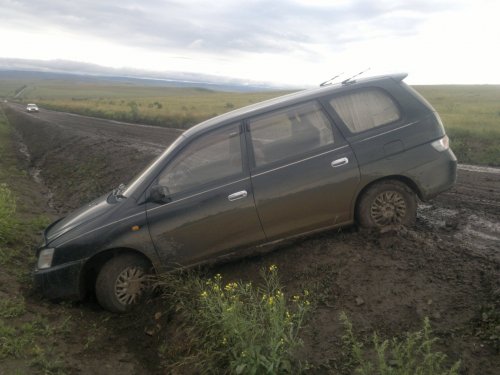 Наш Сахалтуй после ливня ))