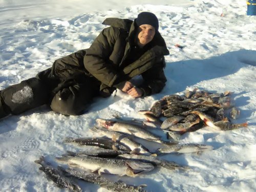 рыбалка началась