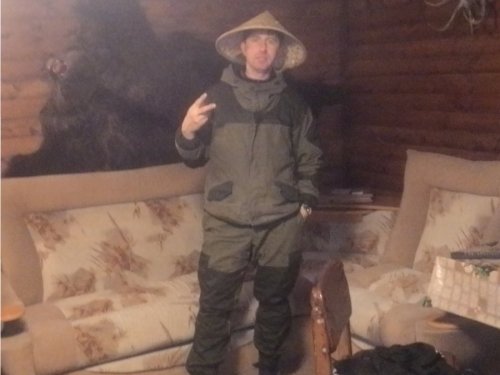 В избушке