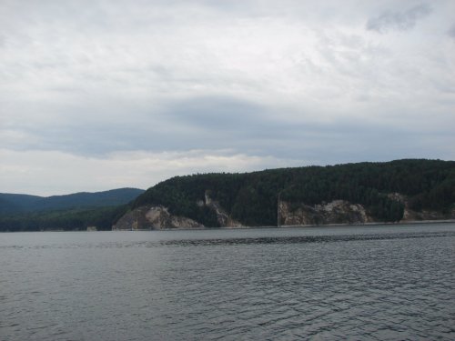 Залив Бирюса Красноярское водохранилище июнь 2015