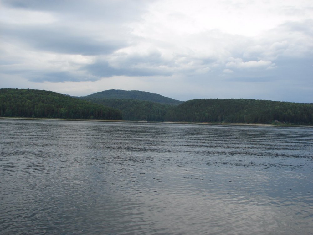 Красноярское водохранилище июнь 2015