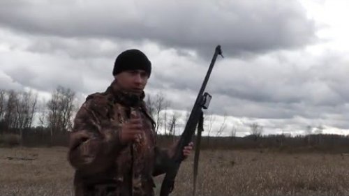 МР 155 камера на стволе или тренировка перед весенней охотой
