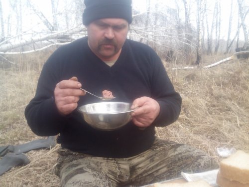 Снятие пробы .