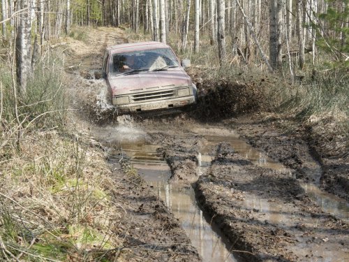 Дорога на  охотугодья