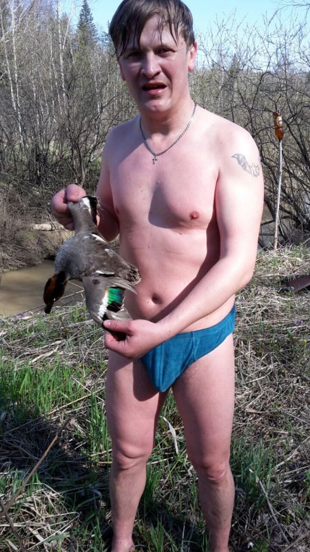 Поплавал чуток
