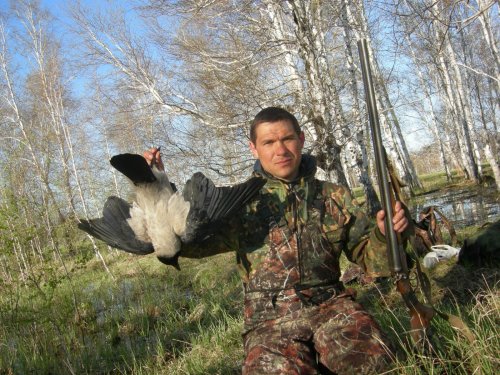 До каркалась