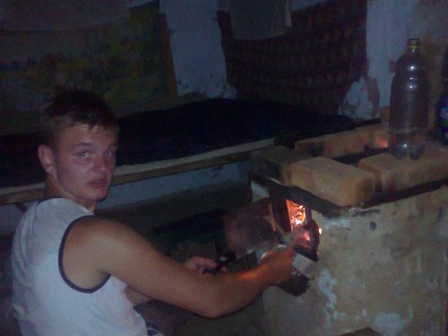 в избушке друга Васи