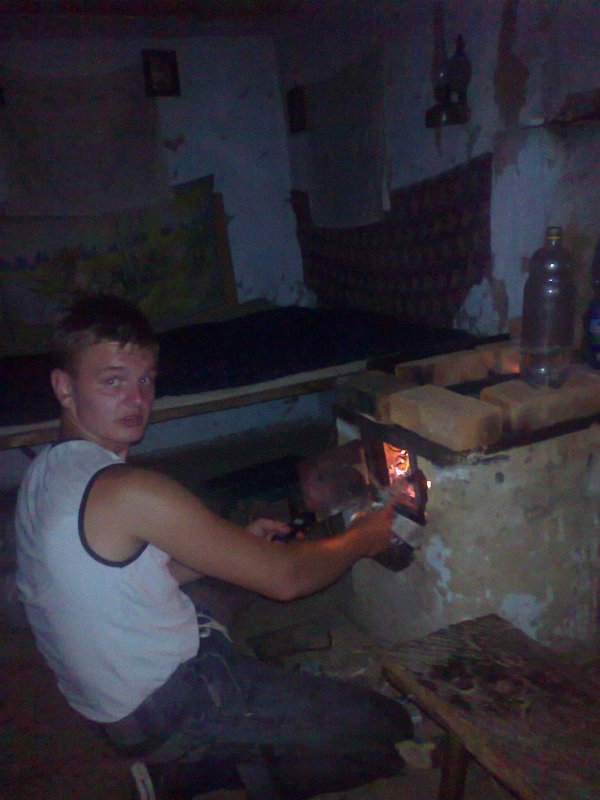 в избушке друга Васи