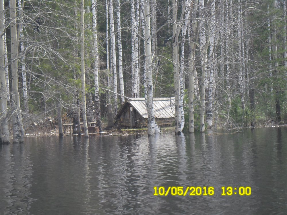 опять вода подкралась