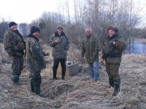в гостях