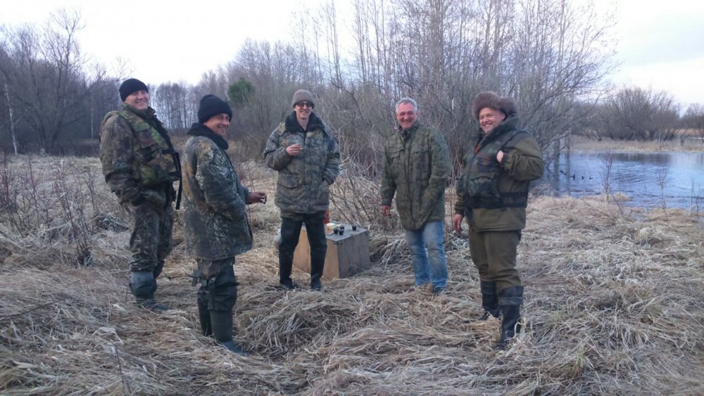 в гостях