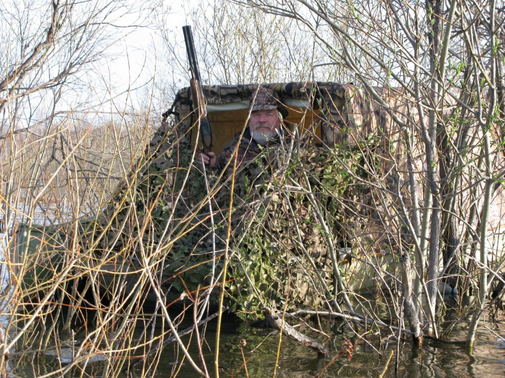 Плавучий скрадок.