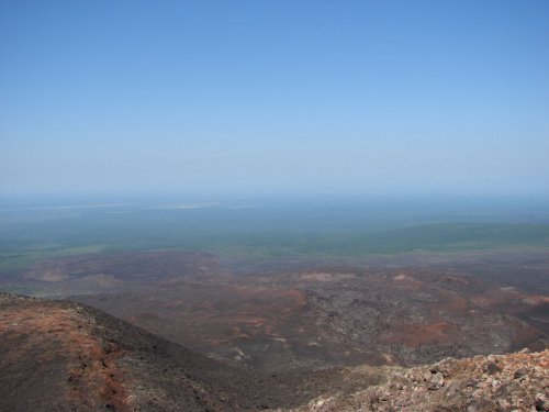 Панорама долины реки Камчатка