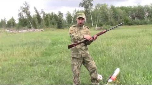 ТОЗ 87-02 Видно пулю в полете!!! Часть вторая: Стрельба дробью и пулей. Делаем выводы