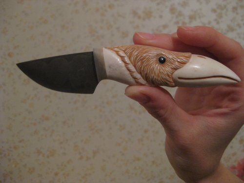 Ножик шейник Ворон