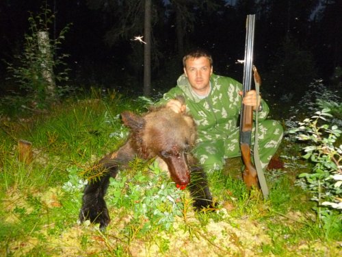 Выстрел не мой. Я на подстраховке.