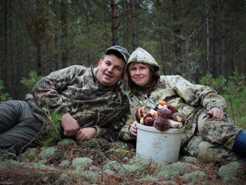 в отпуске