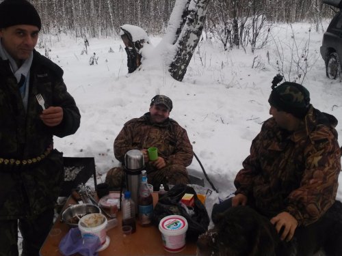 Отстрел с шашлыком получился