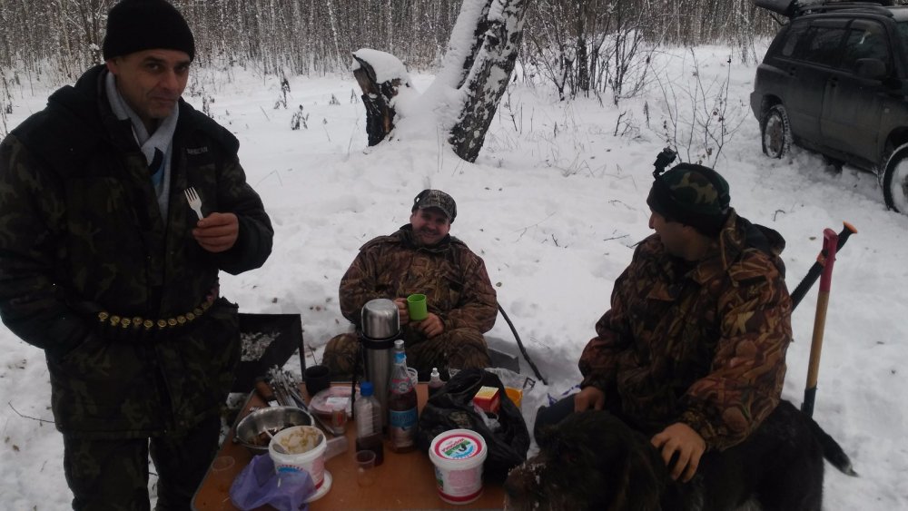 Отстрел с шашлыком получился