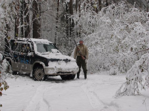 По первому снегу в начале октября
