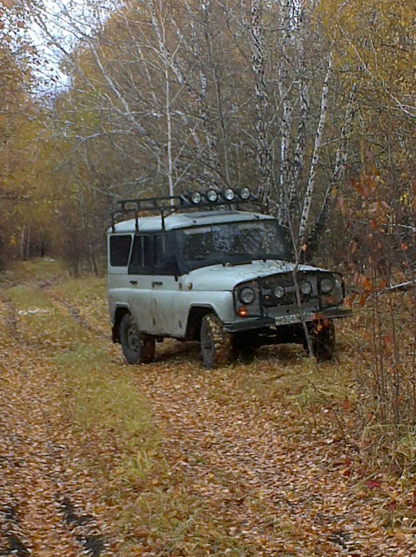 Мой верный УАЗка!
