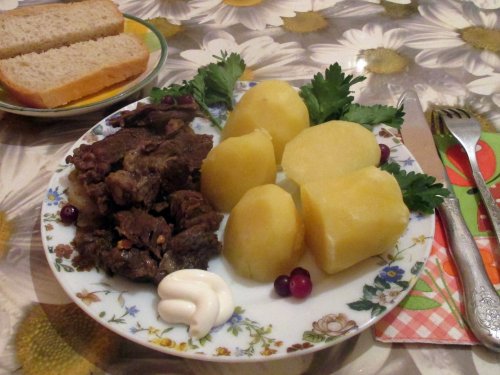 Блюдо из медвежатины
