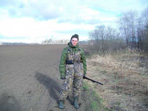пришли с охоты )весна2016