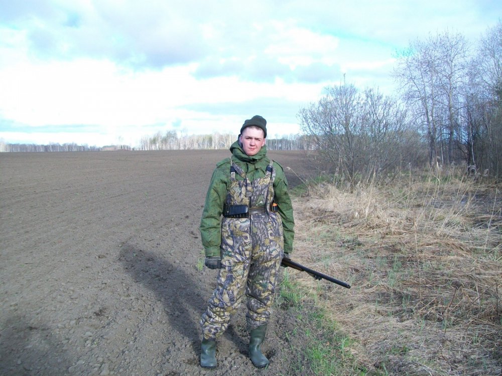 пришли с охоты )весна2016