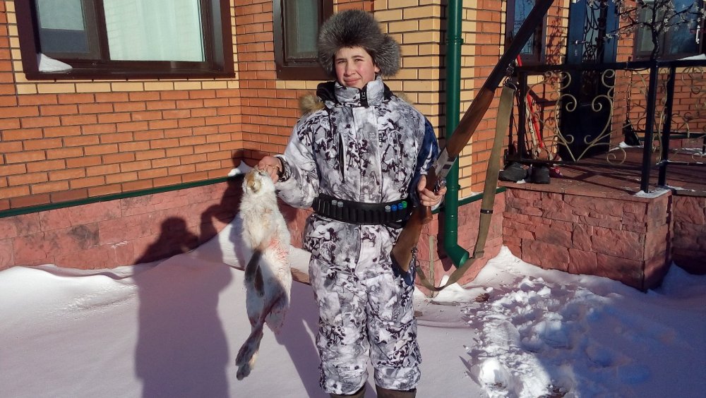Мой третий заяц!