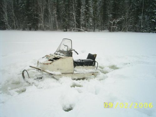 вот это буран в наледи