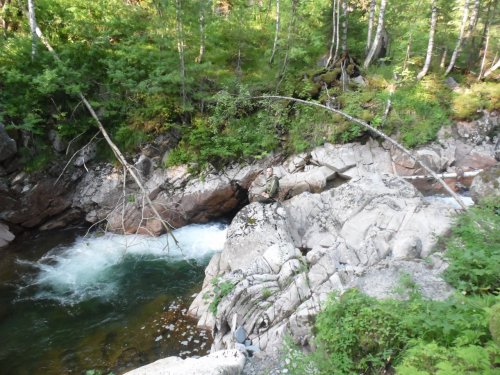 Водопадик на Громатухе