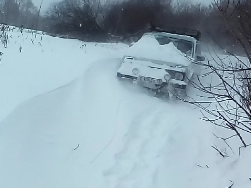 Путь немного пришлось пробивать