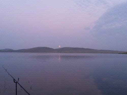 Закат на заливе Сарагаш