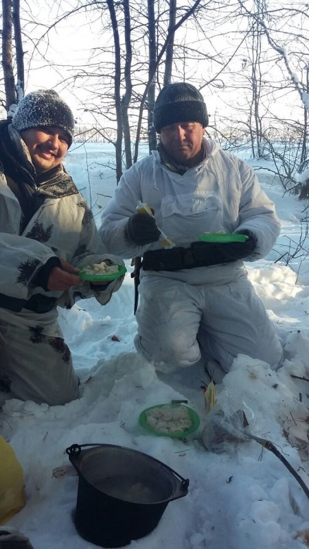 Пелимешки на морозце