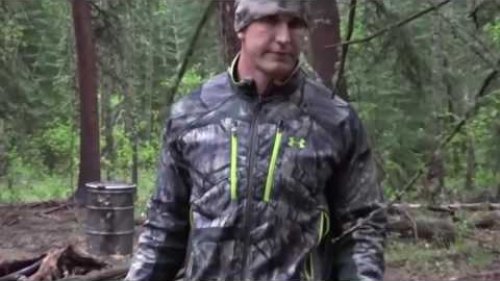 Охота с копьем на медведя без монтажа