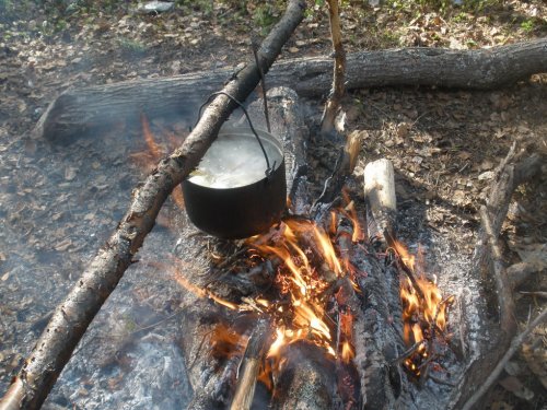 Уха изначальная, рыбацкая.