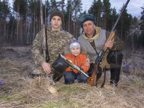 выехали на тягу